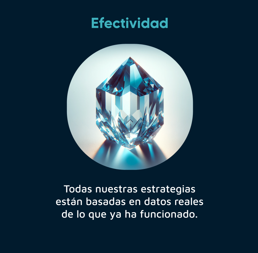 Valores Kryztal Efectividad