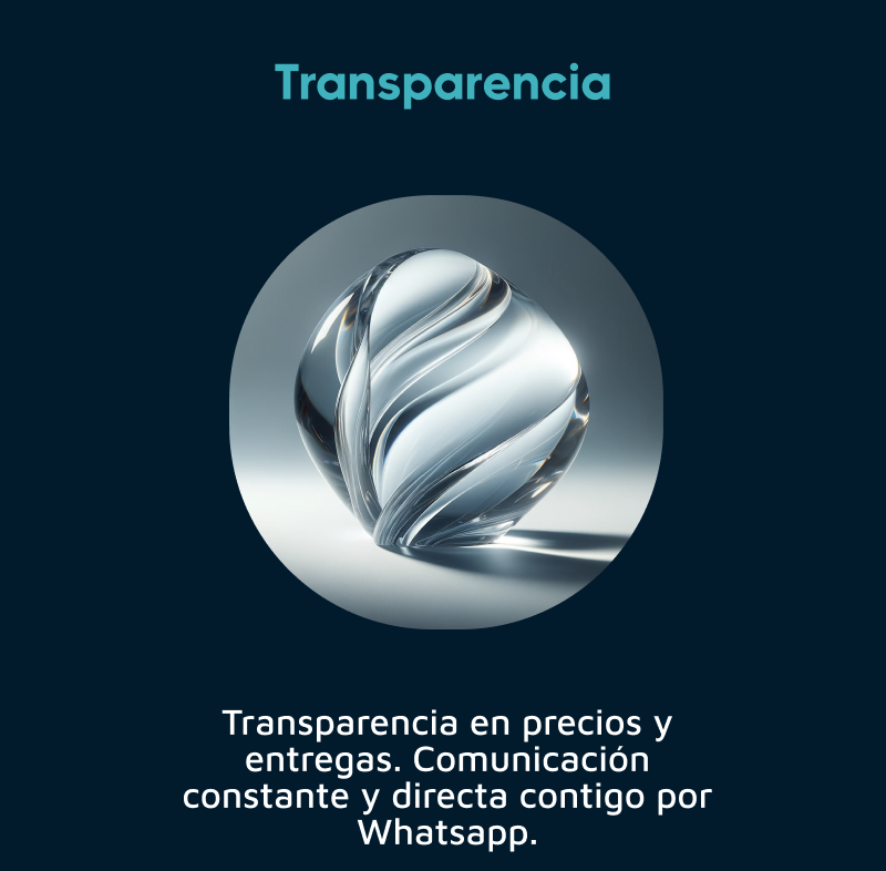 Valores Kryztal Transparencia